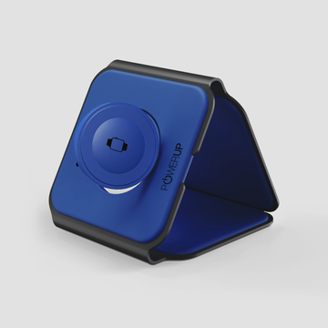 POWERUP 3IN1 23W Flat MagSafe Wireless Charger for iPhone | AirPods | Watch - Blue