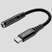 POWERUP Type C to 3.5 MM Headphone Jack Adapter Cable 12 CM