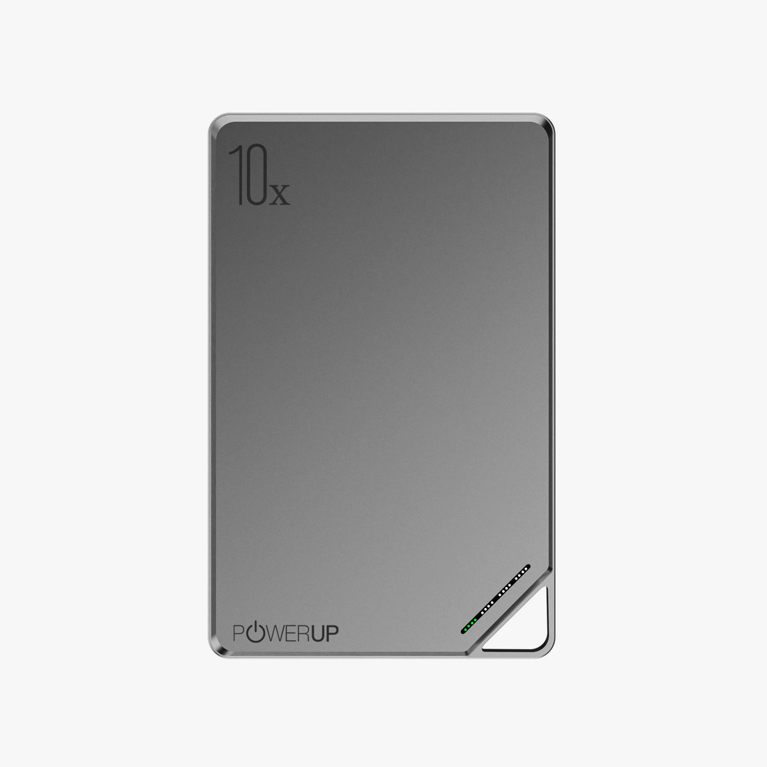 POWERUP Nano Mag 10000mAh MagSafe Wireless Power Bank - Silver