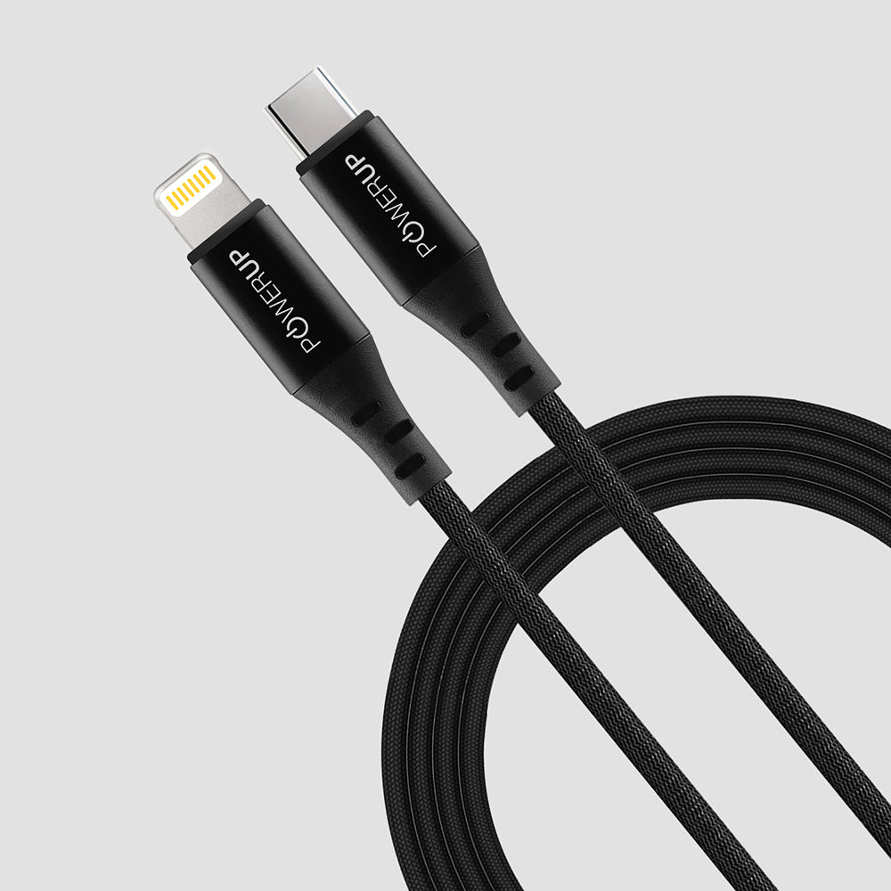 POWERUP Type C to Lightning Cable 1.5 Mtr