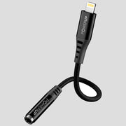 POWERUP Lightning to 3.5 MM Headphone Jack Adapter Cable 12 CM