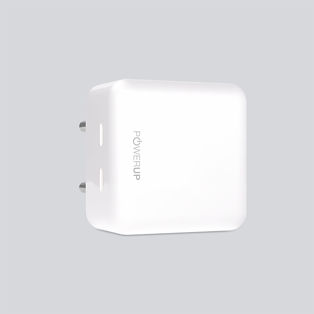 POWERUP Max Charge 40W Dual PD Type C Wall Charger