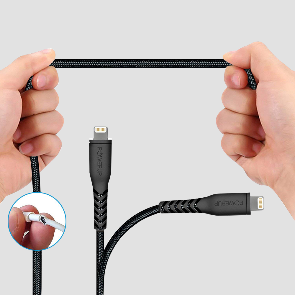 POWERUP Lightning Cable 1.5 Mtr