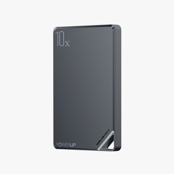 POWERUP Nano Mag 10000mAh MagSafe Wireless Power Bank - Grey