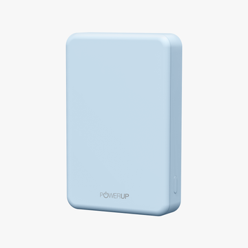 POWERUP MagConnect Plus Digital 10000mAh MagSafe Wireless Power Bank - Blue