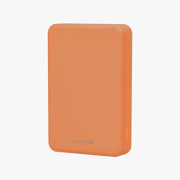 POWERUP MagConnect Plus Digital 10000mAh MagSafe Wireless Power Bank - Orange