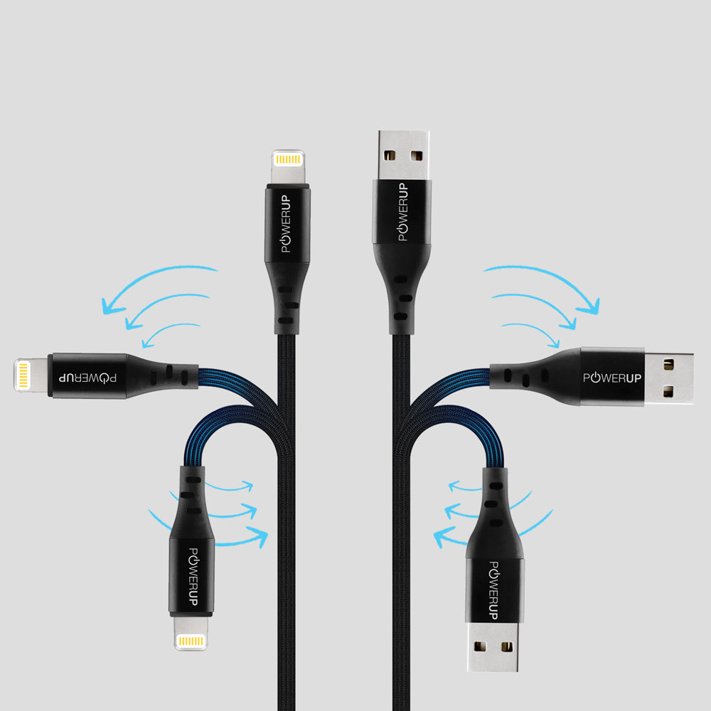 POWERUP Lightning Cable 1.5 Mtr